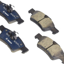 Bosch BC1122 QuietCast Premium Ceramic Disc Brake Pad Set For Select Mercedes-Benz (AMG, G, GL, ML, R) 55, 63, 65, 320, 350, 450, 500, 550; Rear