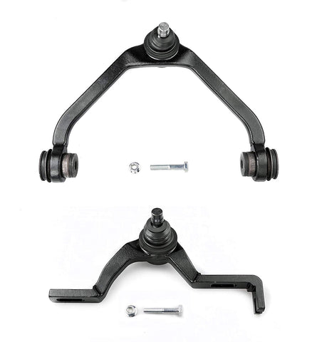 ADIGARAUTO K8710 K8708 2PCS Front Upper Driver & Passenger Side Control Arm and Ball Joint Assembly Compatible with Ford Explorer Sport Trac Ranger Mazda B2500 B3000 B4000 Mercury Mountaineer