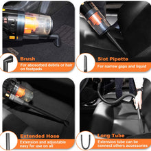 Car Vacuum, CHERYLON Portable Car Vacuum Cleaner High Power 150W/7500Pa for Car Interior Cleaning with Wet or Dry for Men/Women, 14.7 Ft Corded
