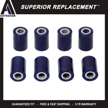 AUTOACER - 8 Piece Rear Upper & Lower Wishbone Control Arm Polyurethane Bushing Kit - Compatible with Mini Cooper