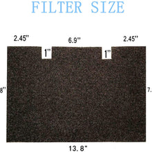RV A/C Ducted Air Grille for 3104928.019, Replace Air Conditioner Grill with 3 Filter Pad Accessories