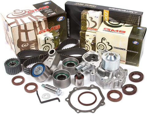 Evergreen TBK328MWP Fits 02-05 Subaru Impreza WRX Turbo 2.0 DOHC EJ205 Timing Belt Kit GMB Water Pump