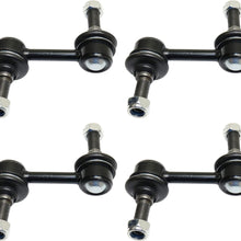 Sway Bar Link Compatible with 1997-2013 Chevrolet Corvette Set of 4 Front and Rear Passenger and Driver Side