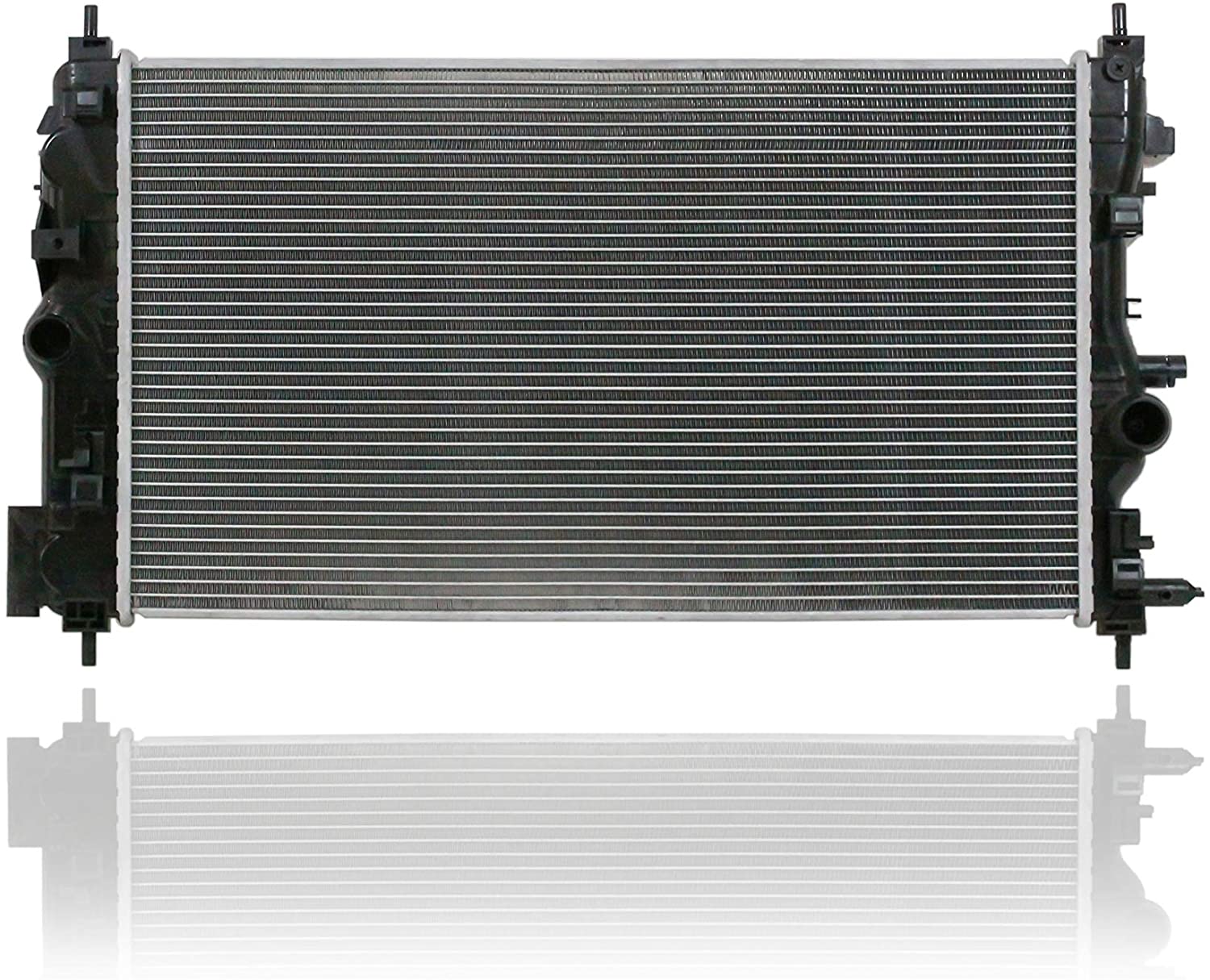 Radiator - PACIFIC BEST INC. For/Fit 13196 11-15 Chevrolet Cruze 16-16 Cruze Limited Manual Tranmission 1.4L Plastic Tank, Aluminum Core