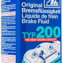 ATE 706202 Original TYP 200 Racing Quality DOT 4 Brake Fluid - 1 Liter