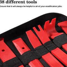 Manfiter 38Pcs Trim Removal Tool, Pry Kit Car Panel Tool Radio Removal Tool Kit, Auto Clip Pliers Fastener Remover Pry Tool Kit, Car Upholstery Repair Kit, Prying Tool Kit with Storage Bag