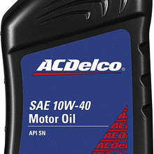 ACDelco 10-9204 Professional 10W-40 Conventional Motor Oil - 1 qt