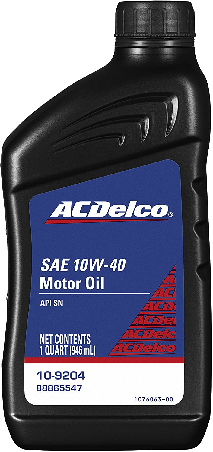 ACDelco 10-9204 Professional 10W-40 Conventional Motor Oil - 1 qt