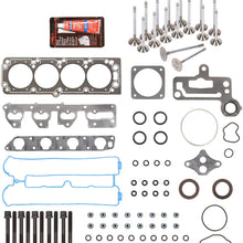 Evergreen HSHBIEV7015 Head Gasket Set Head Bolts Intake Exhaust Valves Compatible With 06-08 Suzuki Forenza Reno 2.0L 2.2L X20SE X22SE A20DMS