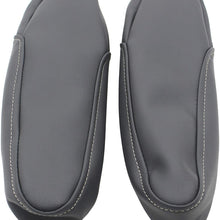 Ezzy Auto Gray Leather Seat Armrest Covers For 2005-2010 Honda Odyssey (Leather Part Only)