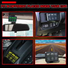 6 Gang Switch Panel, OFFROADTOWN Electronic Relay System with Circuit Control Box Waterproof Fuse Relay Box Wiring Harness Label Stickers for Car Jeep Truck Marine Boat ATV UTV