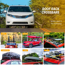 ALAVENTE Roof Rack Cross Bars Replacement for Toyota Sienna 2011-2018 Luggage Rails for Sienna 11-18 (w/ Top Side Rail)