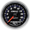 Auto Meter 6145 Cobalt Full Sweep Electric Pyrometer Gauge