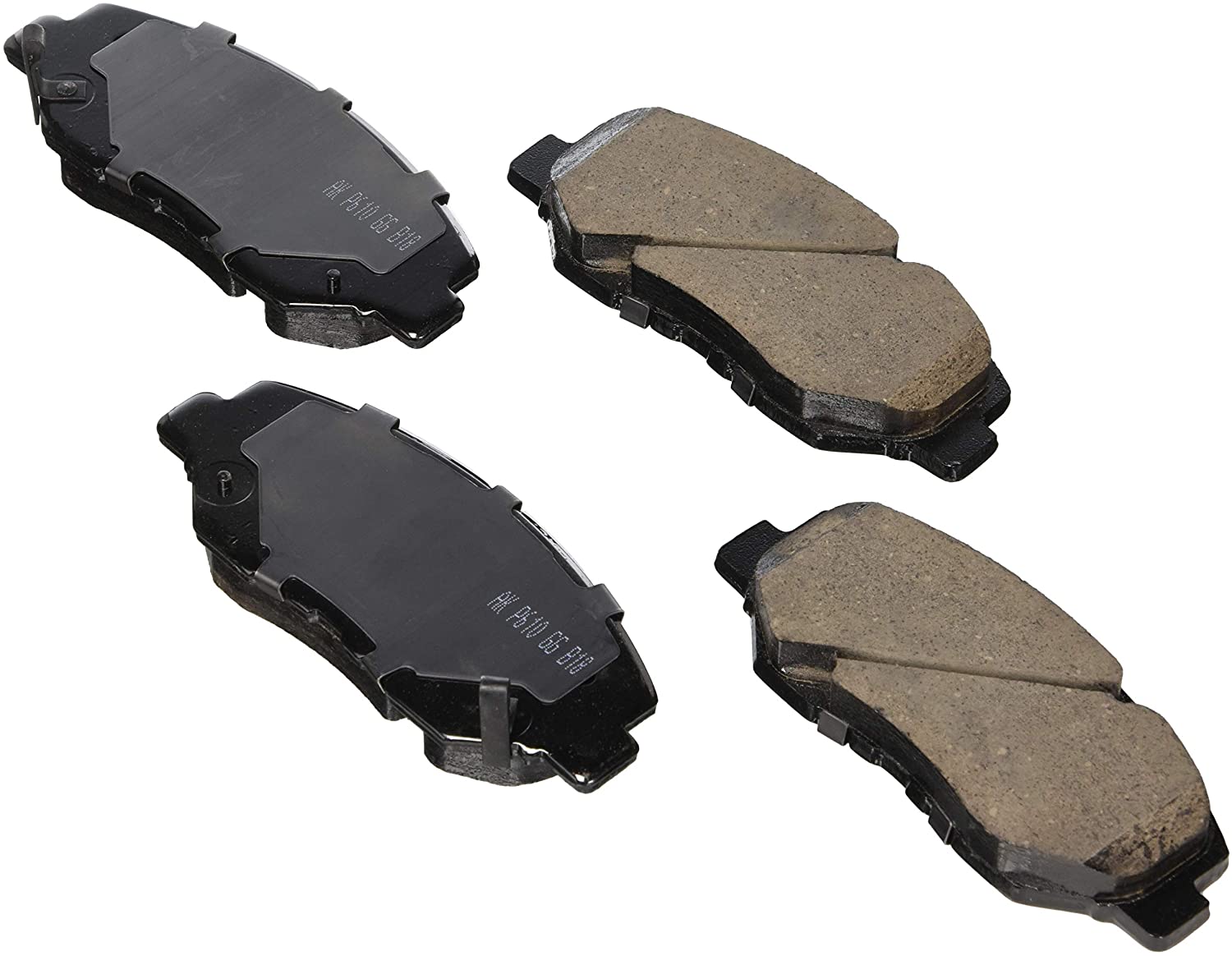 Akebono ASP914 Performance Ultra Premium Ceramic Disc Brake Pad Kit