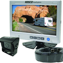 Rearview Backup Camera System Complete with 7-inch Color Monitor, Weather Proof Camera, 65-ft Harness.