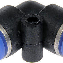 Dorman 800-320 Nylon 1/4 in. 90 Degree Fuel Line Connector (Pack of 2)