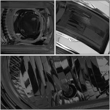 DNA Motoring Smoked clear HL-LB-CS15-SM-CL1 LED DRL+Tube Bar Projector Headlight [14-15 Chevy Silverado]