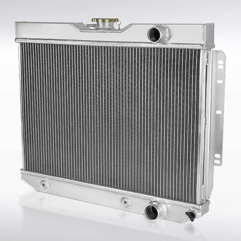 Autozensation For Chevy Impala Biscayne 3-Row Core Aluminum Cooling Radiator