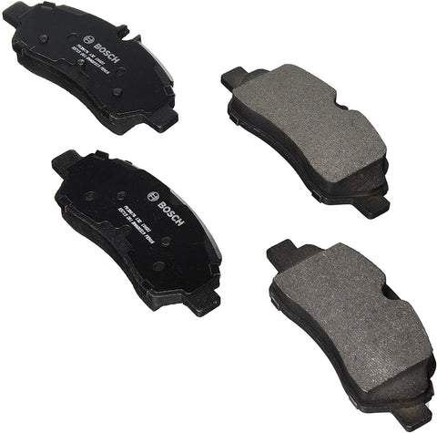 Bosch BP1775 QuietCast Premium Semi-Metallic Disc Brake Pad Set For Ford: 2015-2017 Transit-150, 2015-2017 Transit-250, 2015-2017 Transit-350, 2015-2017 Transit-350 HD; Rear