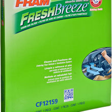 Fram Fresh Breeze - Filtro de aire de cabina con bicarbonato de sodio Arm & Hammer, CF10729 para vehículos seleccionados Chrysler, Dodge y Jeep