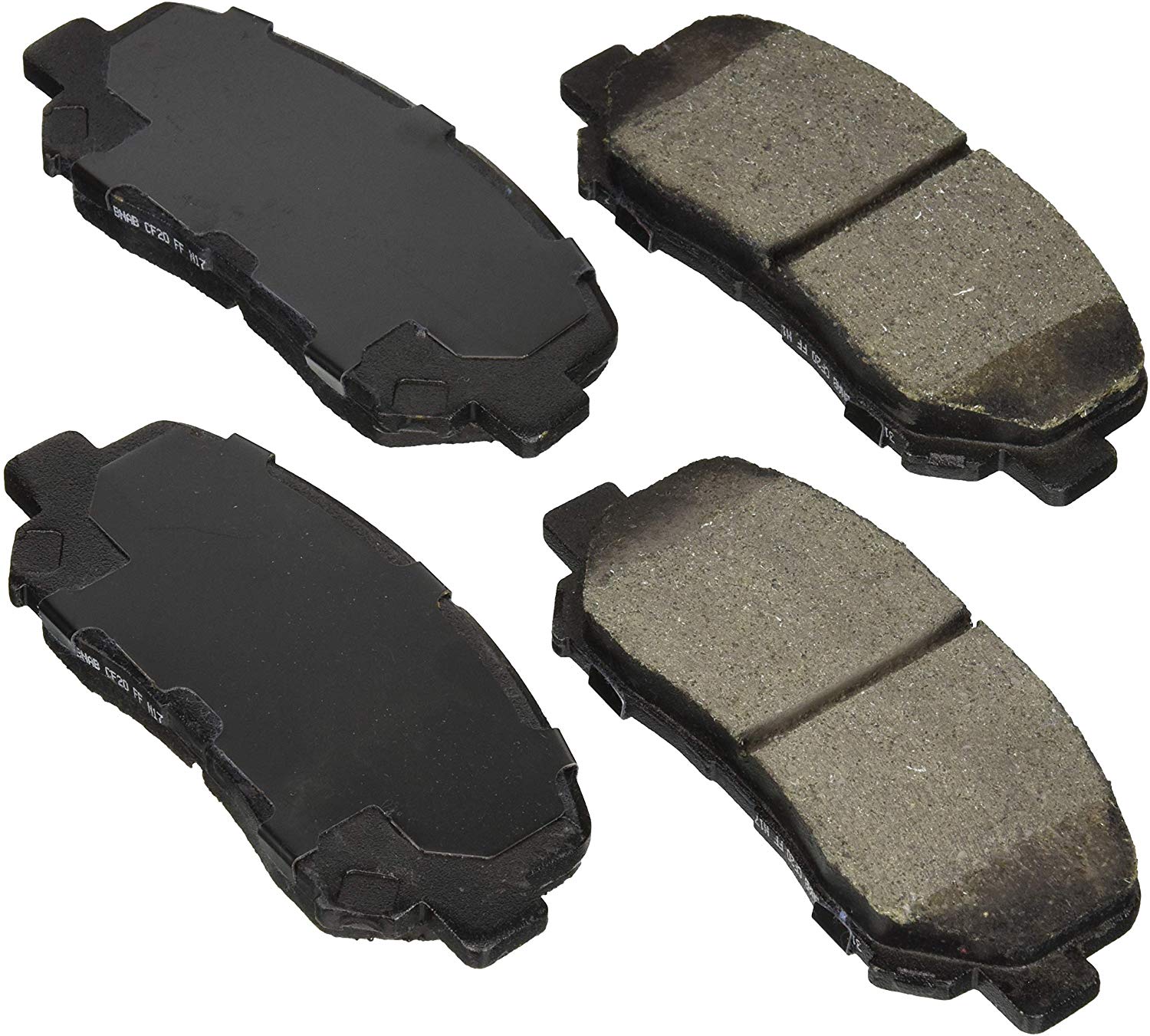 Bosch BE1640H Blue Disc Brake Pad Set with Hardware for Select 2013-15 Chrysler 200, Dodge Dart, and Jeep Cherokee - FRONT