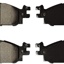 KFE Ultra Quiet Advanced KFE1508-104 Premium Ceramic FRONT Brake Pad Set - For Standard Duty Brakes on Some Ford and Lincoln Models, If unsure Please Send Year/Make/Model and last 8 of Vin# to Verify