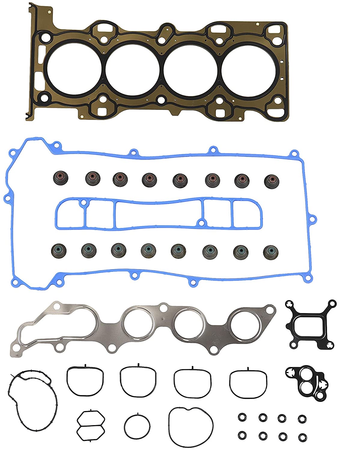 DNJ HGS446 MLS Head Gasket Set for 2001-2003 / Ford, Mazda / B2300, Ranger / 2.3L / DOHC / L4 / 16V / 140cid, 2294cc, 2300cc