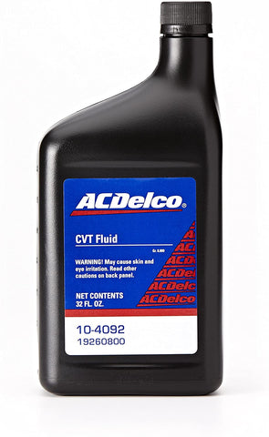 ACDelco 10-4092 CVT (Continuously Variable Transmission) Automatic Transmission Fluid - 32 oz
