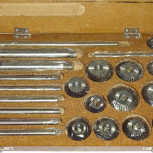Uniq World Wide Valve Seat & Face Cutter Set/Kit - 12 Pcs Set for Vintage Cars Bikes in Wooden Case