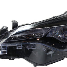 Headlight Assembly Compatible with 2017-2019 Toyota Corolla LED Composite Clear Lens With bulb(s) Driver Side