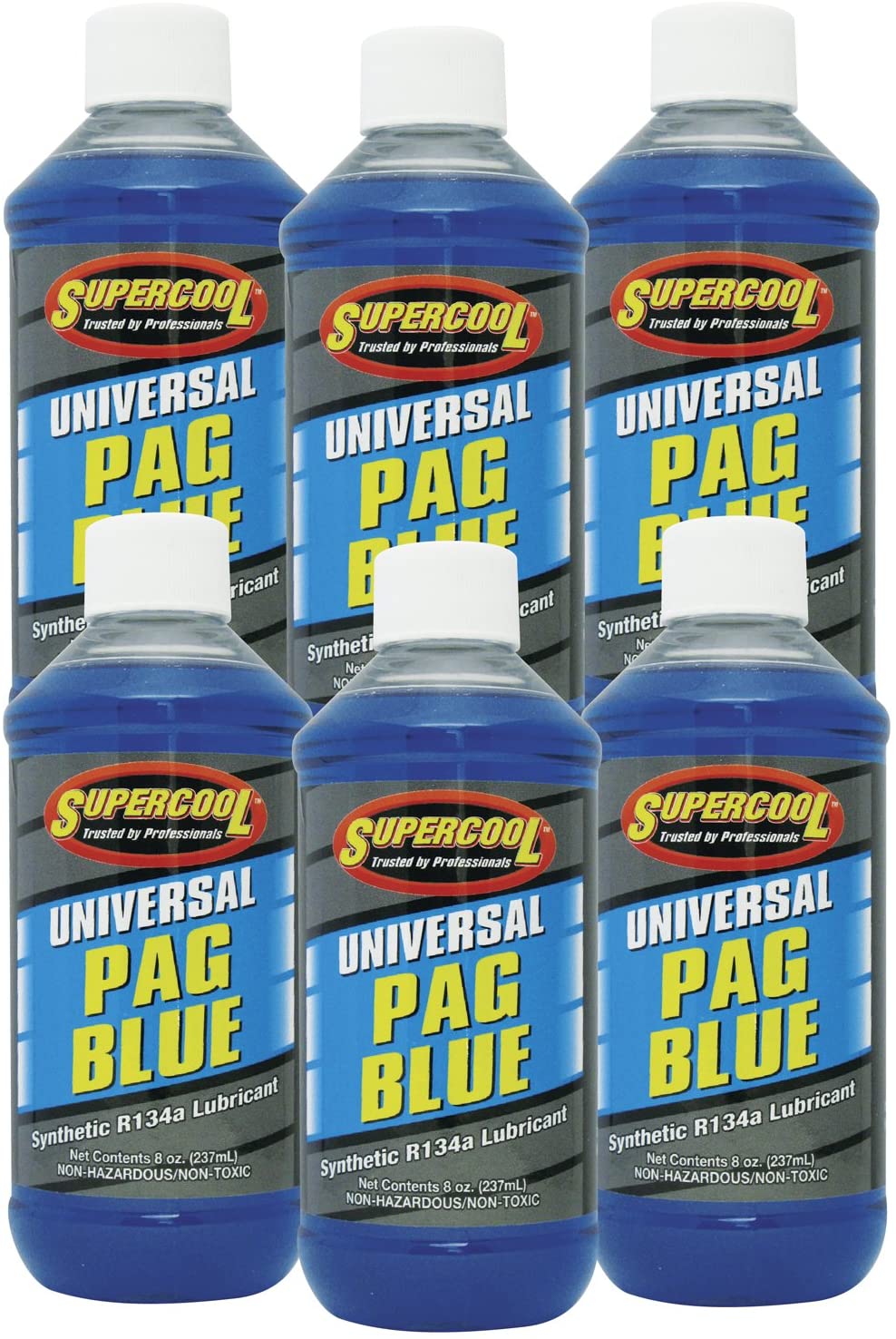 TSI Supercool PB8-6CP PAG Blue Oil, 8 oz, 6 Pack