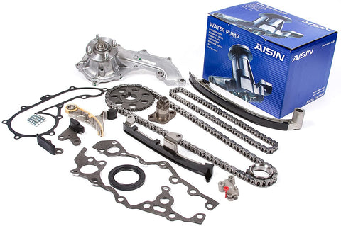 Evergreen TK2020WPA Compatible With Toyota 3RZFE Timing Chain Kit w/AISIN Water Pump