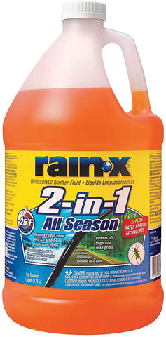 Rain-x 2 Pack 2 in 1 All Season (-25) Washer Fluid Net Wt 255.63 Fl Oz, 255.63 Fluid Ounce