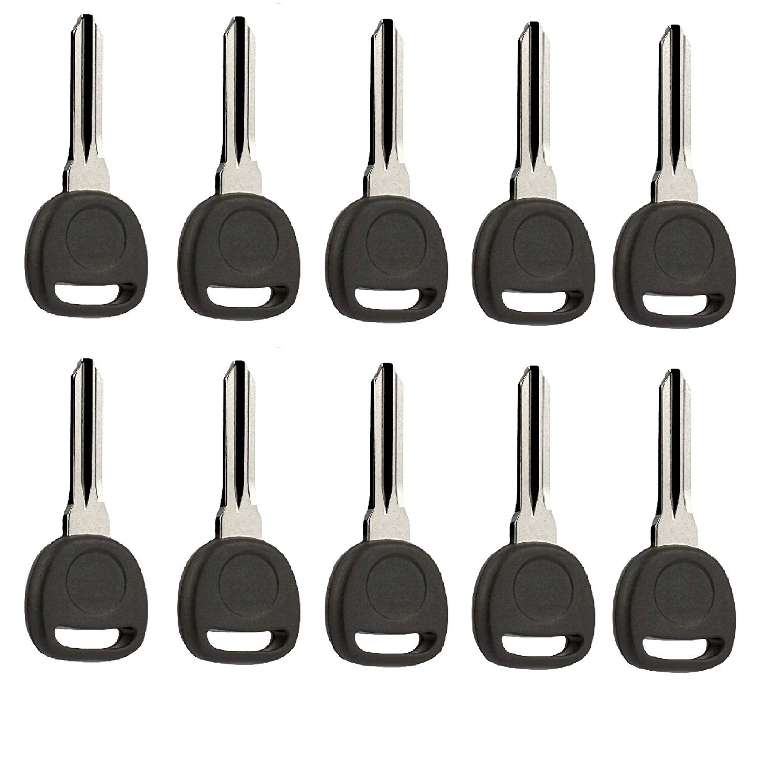 Bulk Lot 10 Key fits B111-PT Circle Plus Buick / Cadillac / Chevy / GMC / Hummer / Pontiac / Saturn / Suzuki