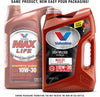 Valvoline High Mileage with MaxLife Technology SAE 10W-30 Synthetic Blend Motor Oil 5 QT