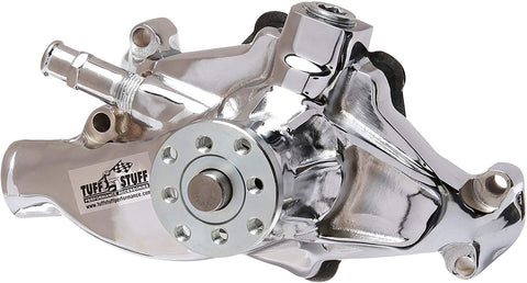 Tuff Stuff 1534NA Chrome Water Pump for Small Block Chevy Corvette