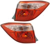 Outer Quarter Panel Mounted Tail Light Lamp LH RH Pair for Toyota Corolla