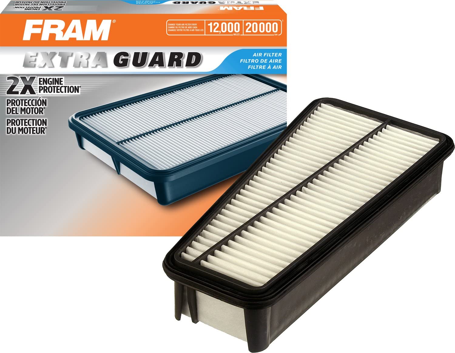 FRAM Extra Guard Air Filter, CA9683 for Select Toyota Vehicles (Original Version)