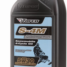 Torco S620530C S-4M 5w30 Snowmobile Four Stroke Oil Bottle - 1 Liter Bottle, (Case of 12)