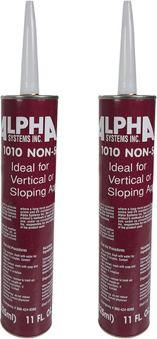 RecPro 2 Pack Alpha Systems 1010 Non-Sag RV Lap Sealant