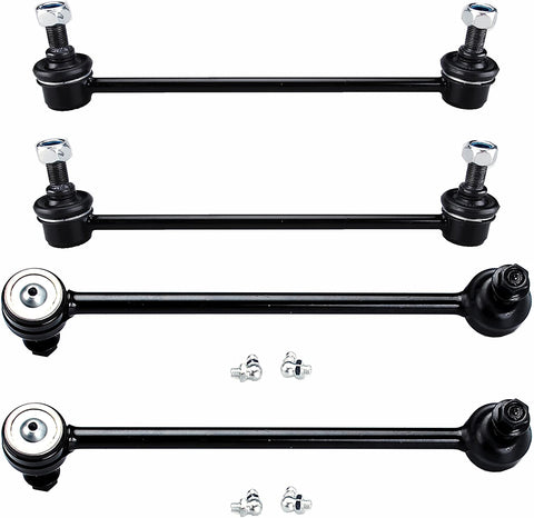 ECCPP Front Rear Sway Bar Link Steering Parts for 2007 2008 2009 2010 2011 Toyota Camry (4pcs)