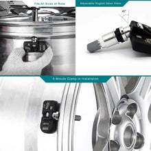 MOBILETRON MoreSensor | 4-Pack 433 MHz Clamp-in Direct-Fit TPMS Tire Pressure Sensor for Nissan Altima &Rogue Sport | CX-S104-4