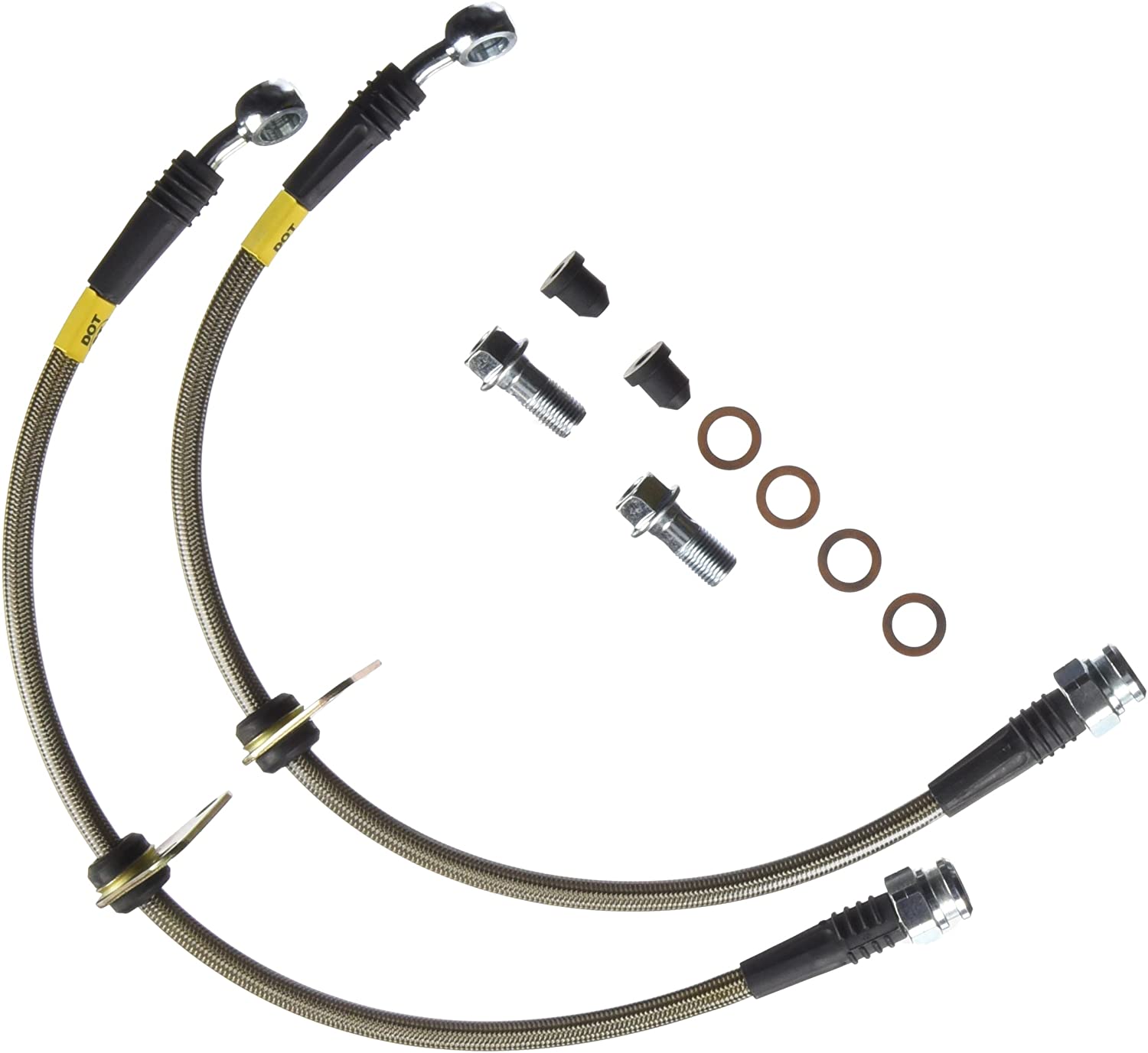 StopTech (950.40510) Brake Line Kit, Stainless Steel