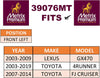 Front Left Stabilizer Bar Link K90677 Fits 2003 – 2009 Lexus GX470, 2003-2019 Toyota 4Runner, 2007-2014 FJ Cruiser
