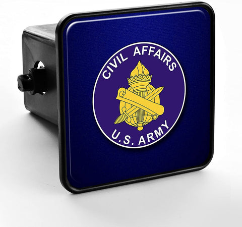 ExpressItBest Trailer Hitch Cover - US Army 308th Civil Affairs Brigade, Shldr Sleeve