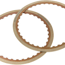 GM Genuine Parts 24264336 Automatic Transmission 1-2-3-4 Fiber Clutch Plate (Pack of 2)