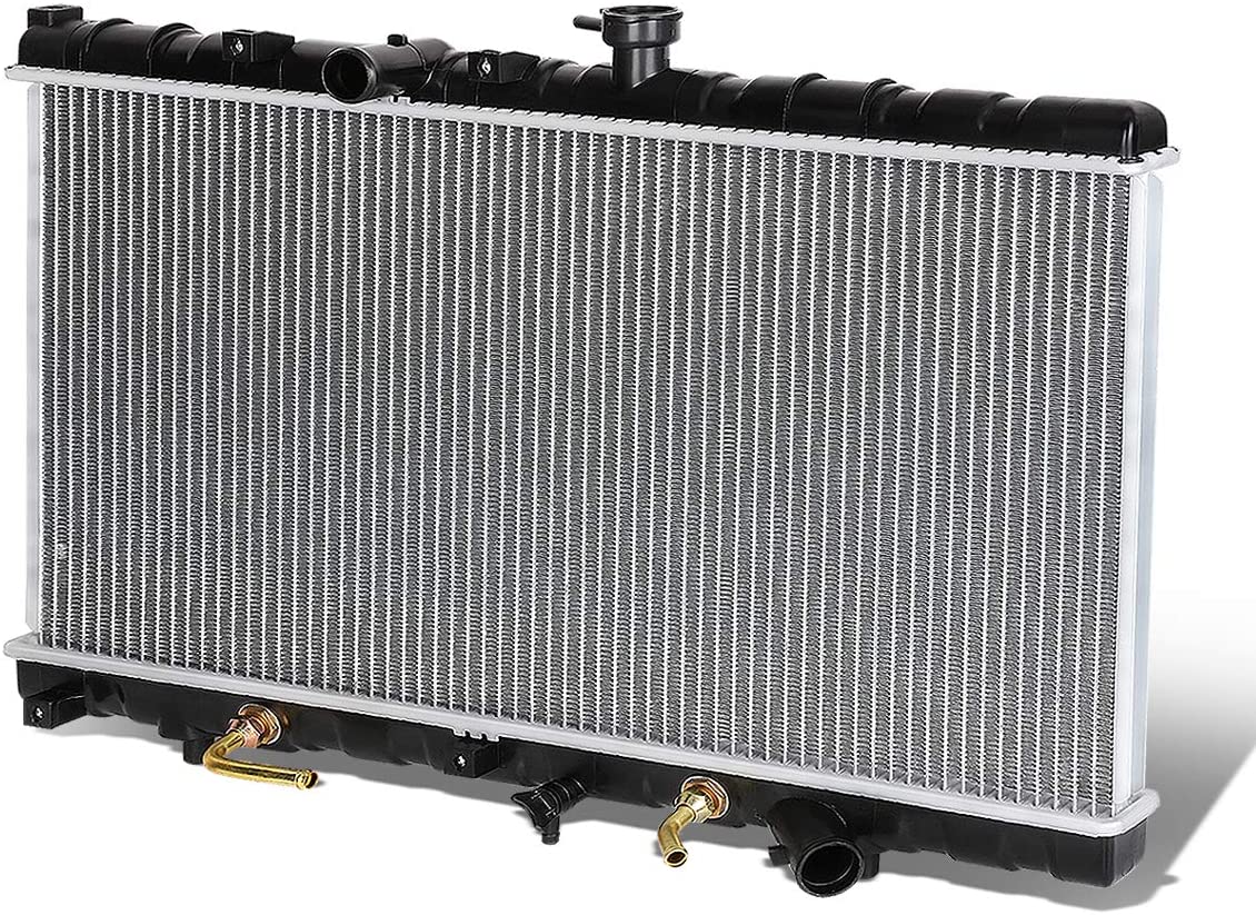 2392 Factory Style Aluminum Cooling Radiator Replacement for 01-02 Kia Rio 1.5L Automatic AT