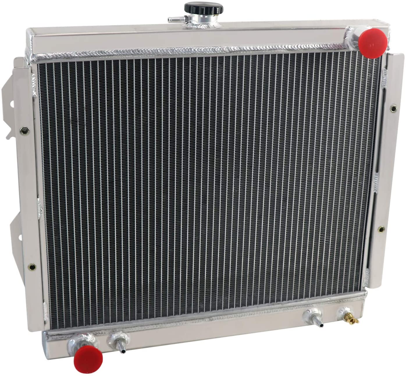 CoolingCare 2 Row Core Aluminum Radiator for Toyota Pickup /4Runner SR5 2.4L 1984-1995