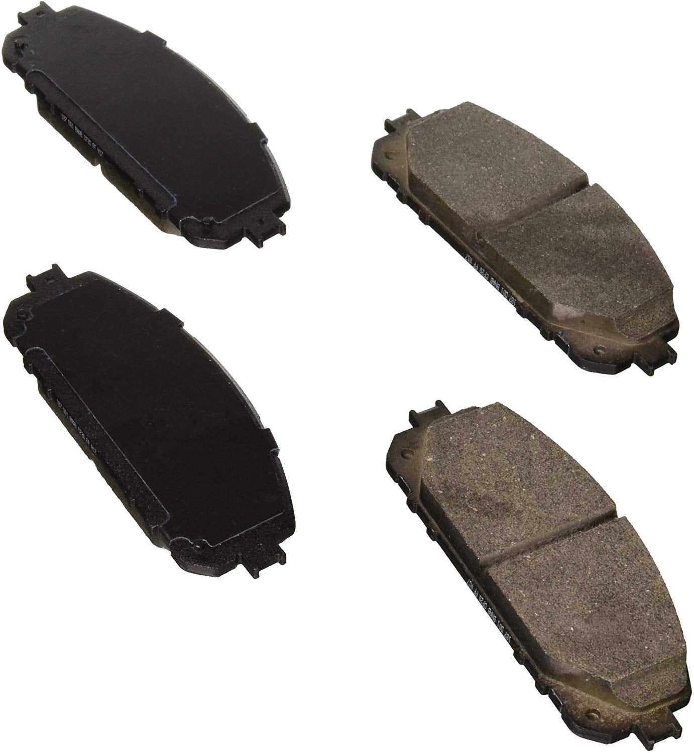 Bosch BE1709H Blue Disc Brake Pad Set with Hardware for 2014-16 Jeep Cherokee V6 3.2L - FRONT