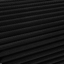 Qiilu 76mm 3 Inch Universal Car Cold Air Intake Filter Aluminum Induction Hose Pipe Kit (Black)